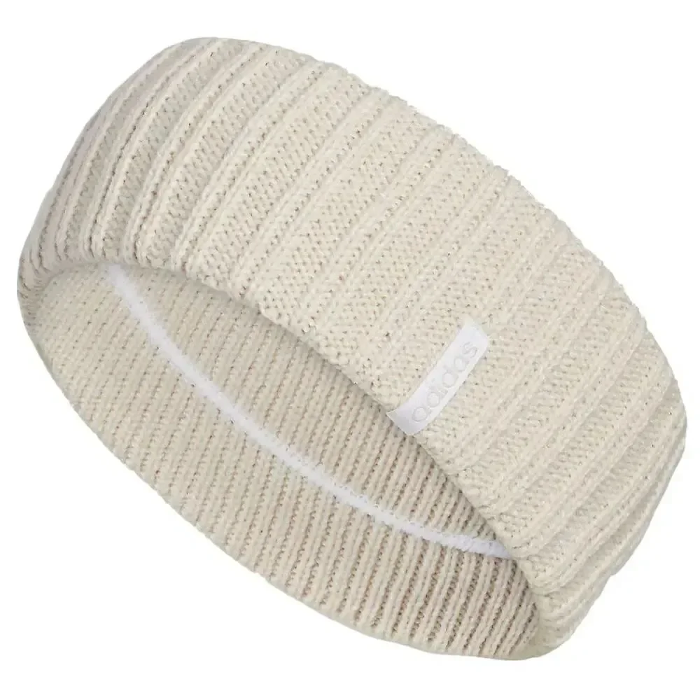 Adidas Women’s Linear Knit Headband Alumina Beige One Size